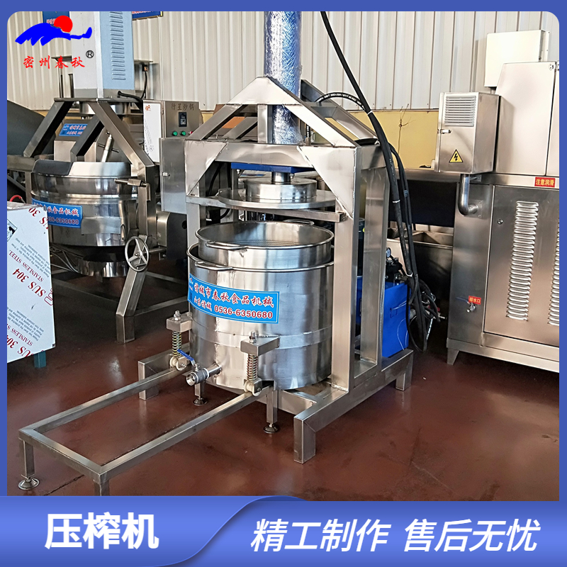 全自動不鏽鋼液壓（yā）壓榨（zhà）機 商用蔬菜（cài）脫水（shuǐ）脫油壓榨設備