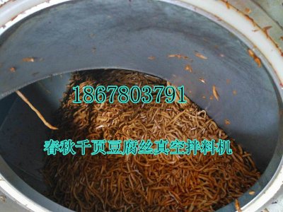 千頁豆腐黃金絲真空拌料機（jī）